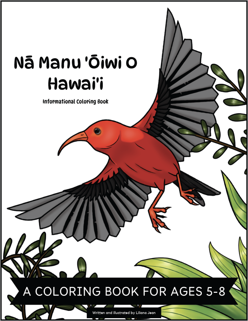 Manu Coloring book by Liliana Jean